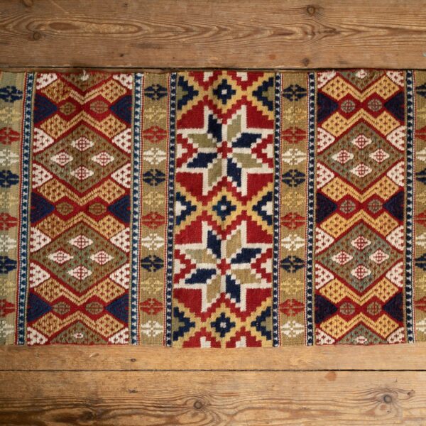 Handwoven Tapestry Rug, Sweden Mid-Century