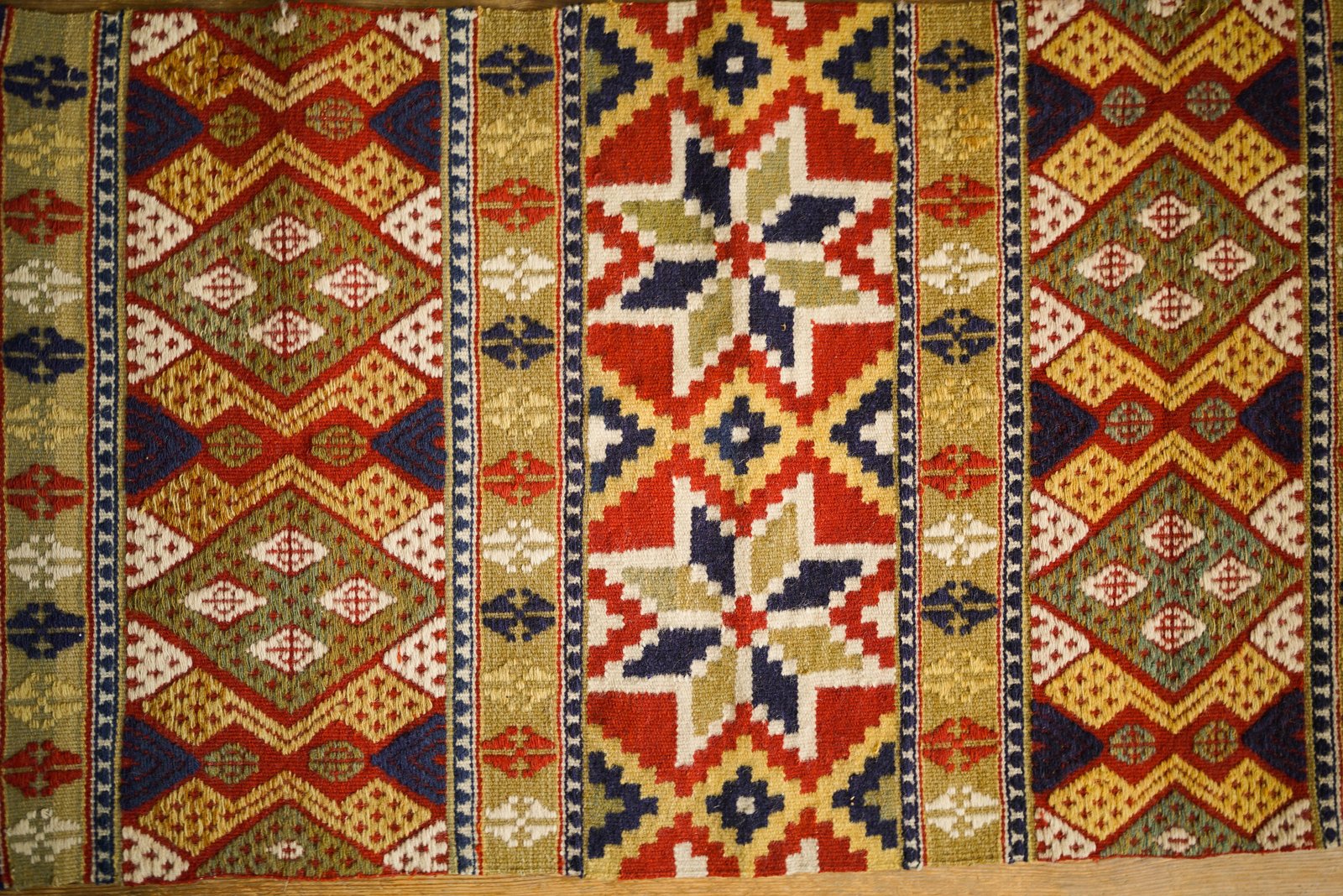 Handwoven Tapestry Rug, Sweden Mid-Century - 画像 (2)