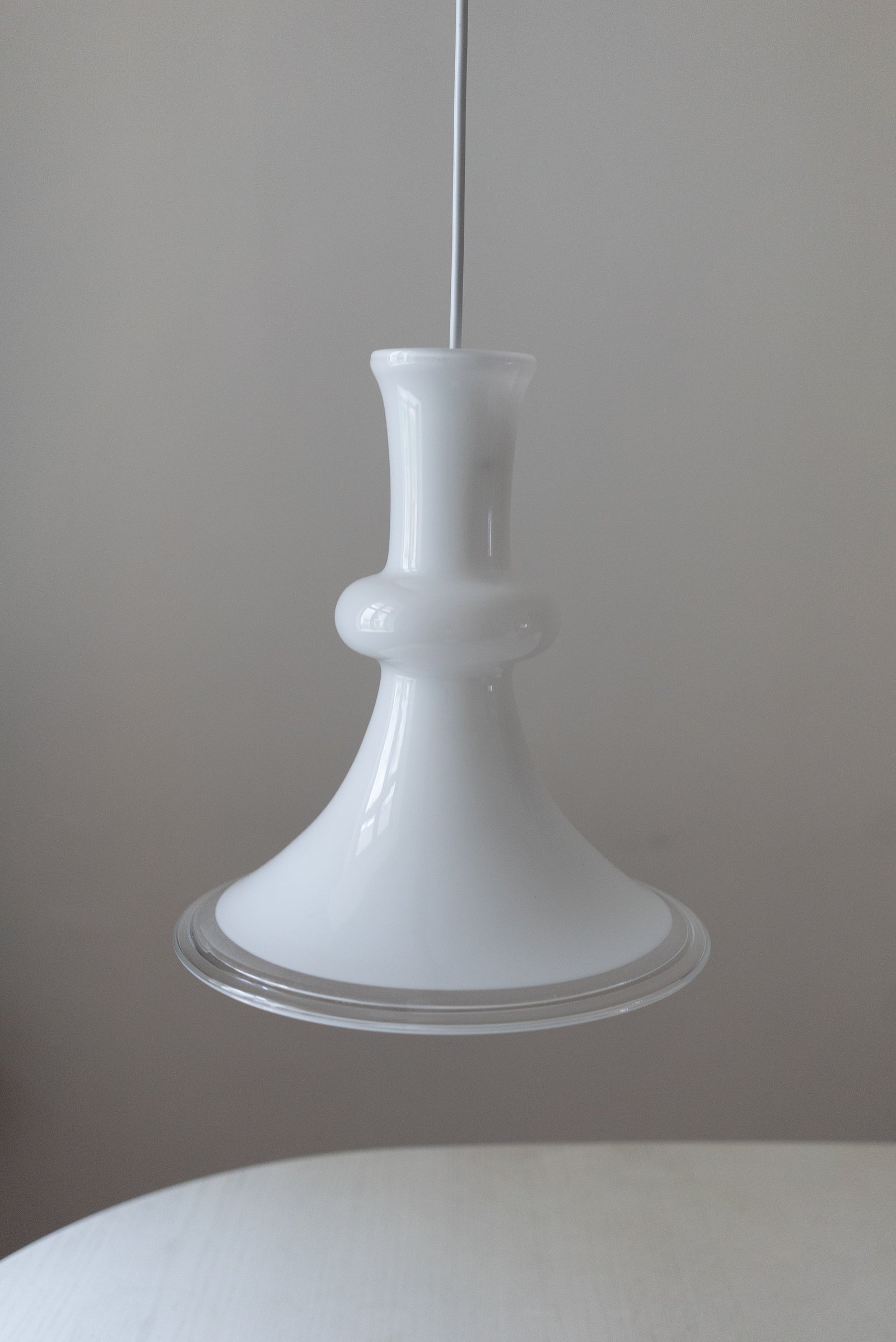 Holmegaard Etude 27cm Pendant Lamp, Denmark 1970s