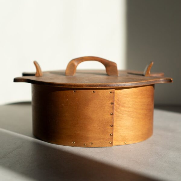 Svepask Wooden Canister, Sweden 1980s