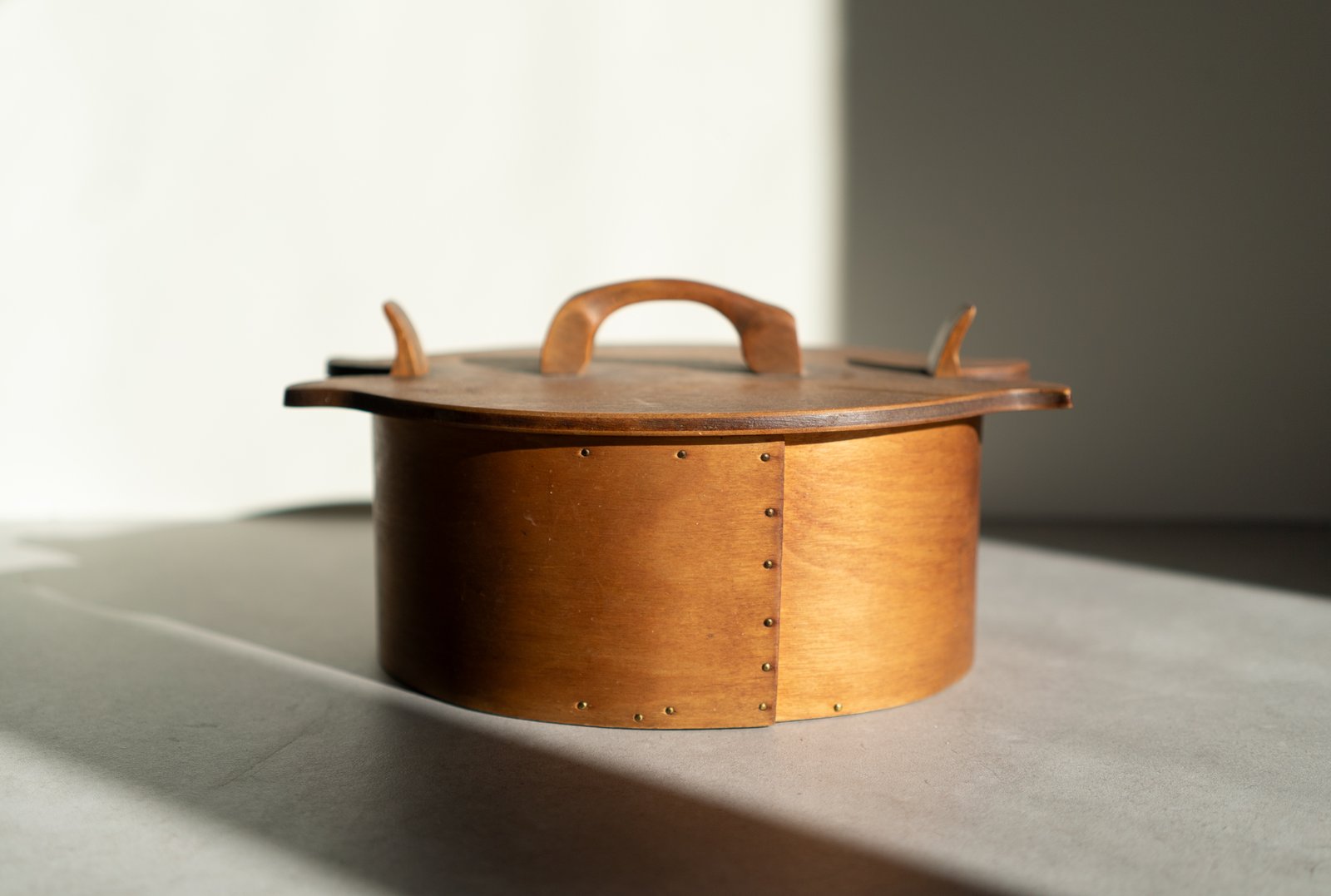 Svepask Wooden Canister, Sweden 1980s