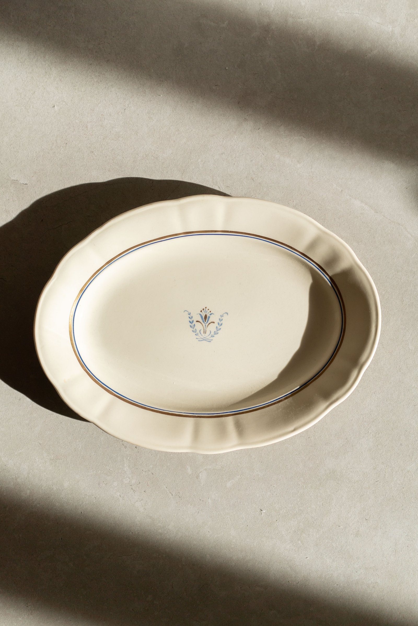 Rörstrand Plate, Sweden 1940s