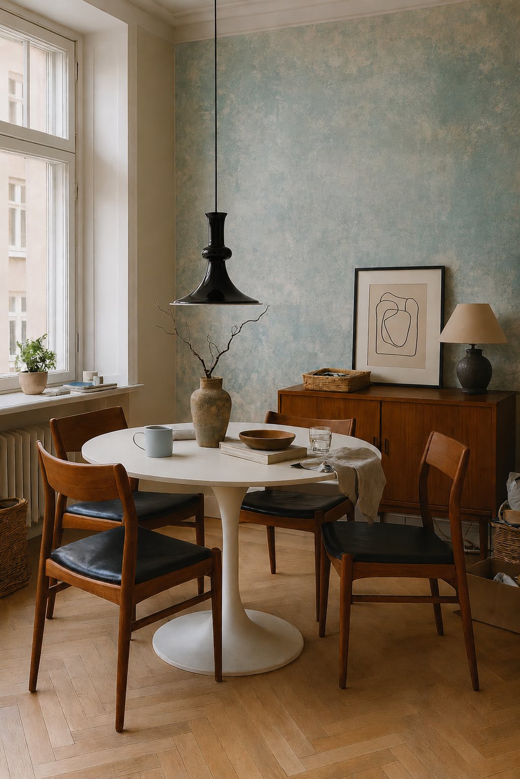 Holmegaard Etude Pendant Lamp, Denmark 1970s
