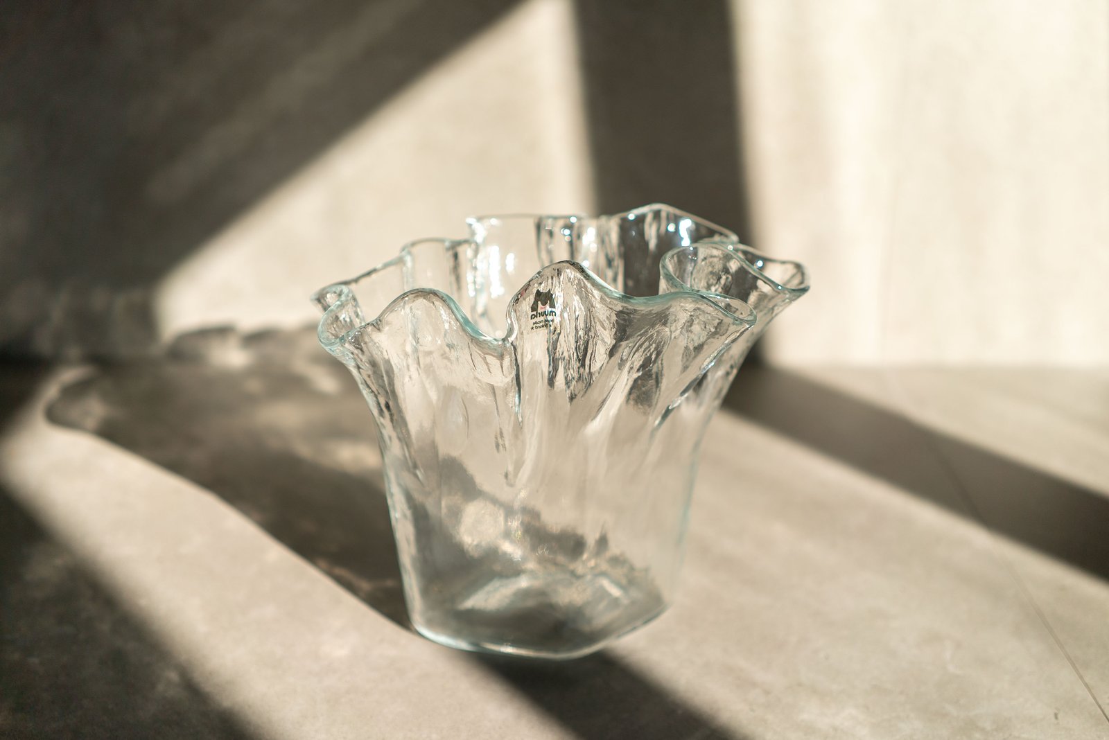 Muurla Glass Vase, Finland 1970s - 画像 (4)