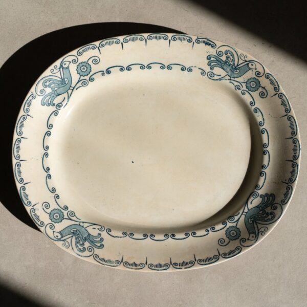 Gustavsberg Wilhelm Kåge Platter, Sweden 1910s