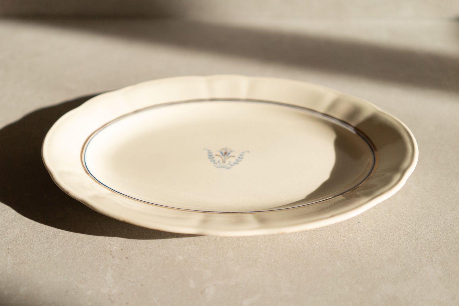 Rörstrand Plate, Sweden 1940s - 画像 (4)