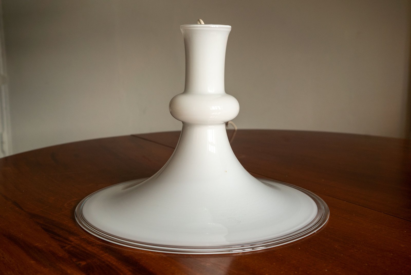 Holmegaard Etude Glass Pendant Lamp, Denmark 1970s