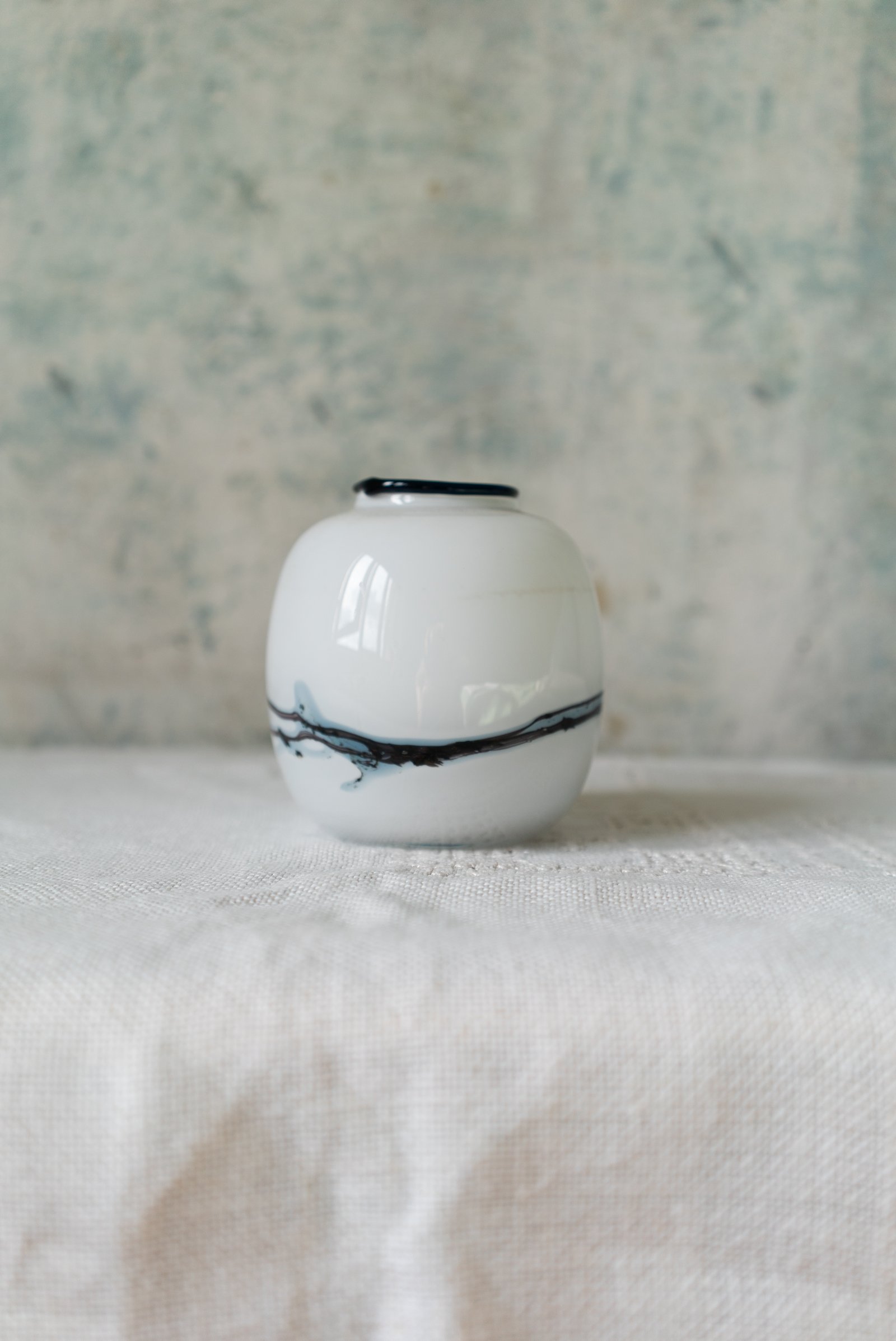 Holmegaard Glass Vase, Denmark 1980s - 画像 (3)
