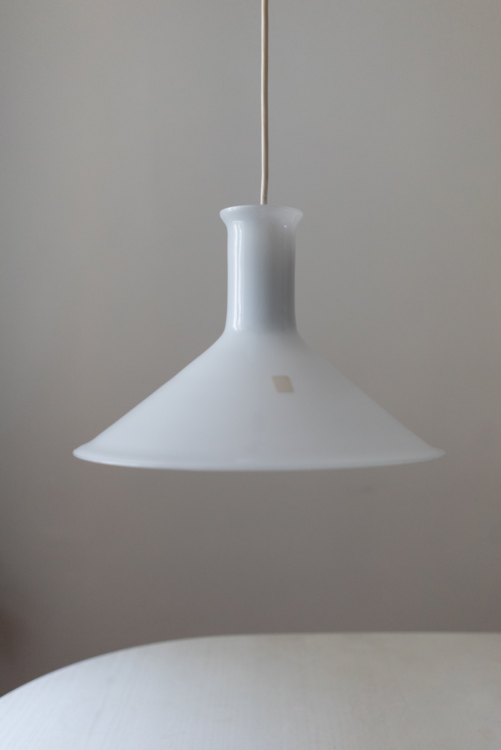 Holmegaard P&T Pendant Lamp, Denmark 1970s