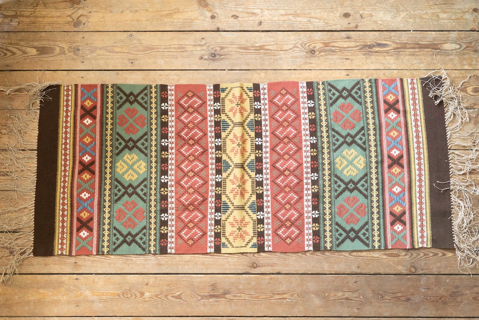 Handwoven Tapestry Rug, Sweden Mid-Century