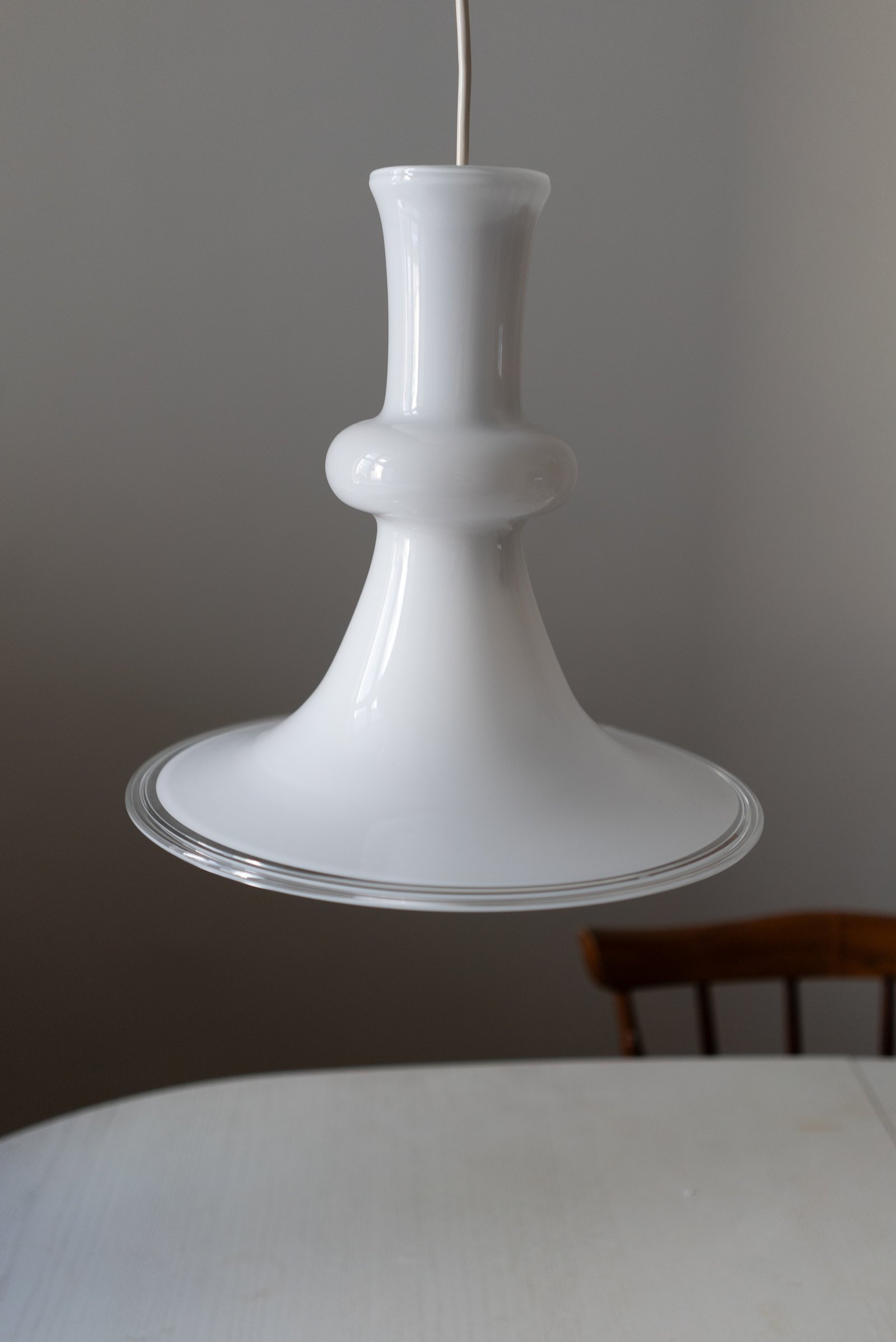 Holmegaard Etude 27cm Pendant Lamp, Denmark 1970s - 画像 (2)