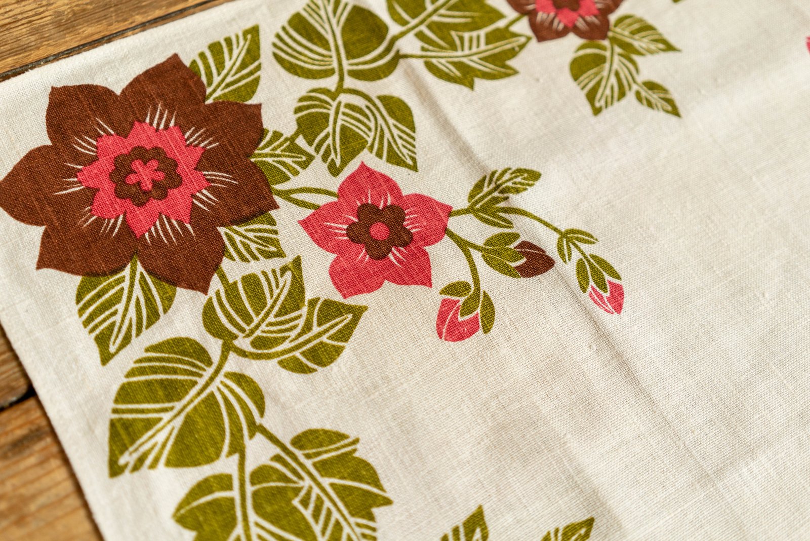 Linen Tablecloth, Sweden 1980s - 画像 (3)