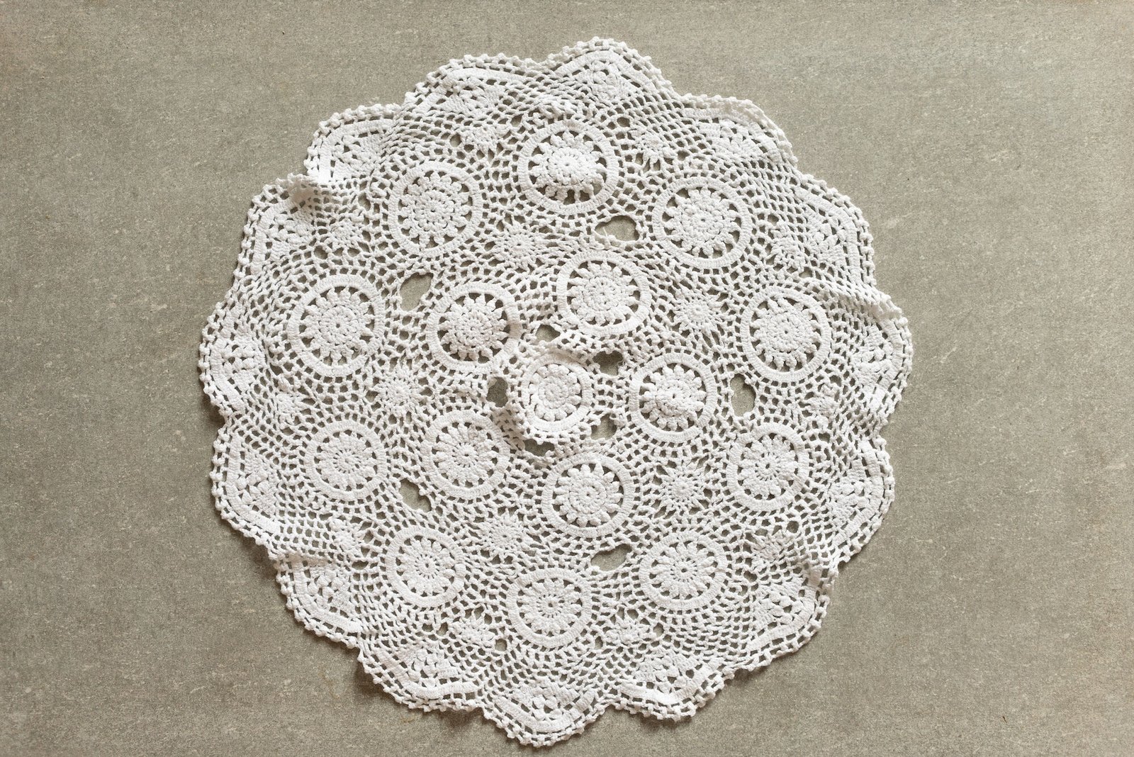 Crochet Doily L, Sweden