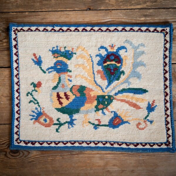 Handwoven Tapestry Wall Hanging, Sweden 1980s