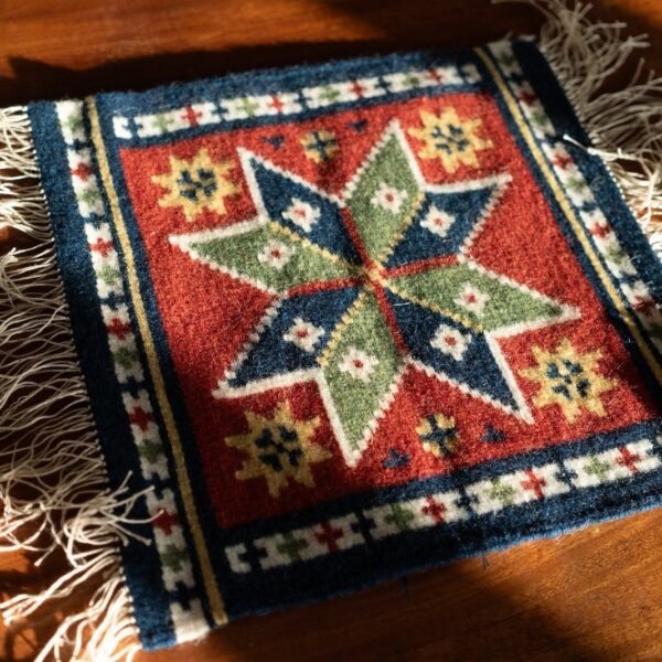 Handwoven Tapestry Rug, Sweden 1970s