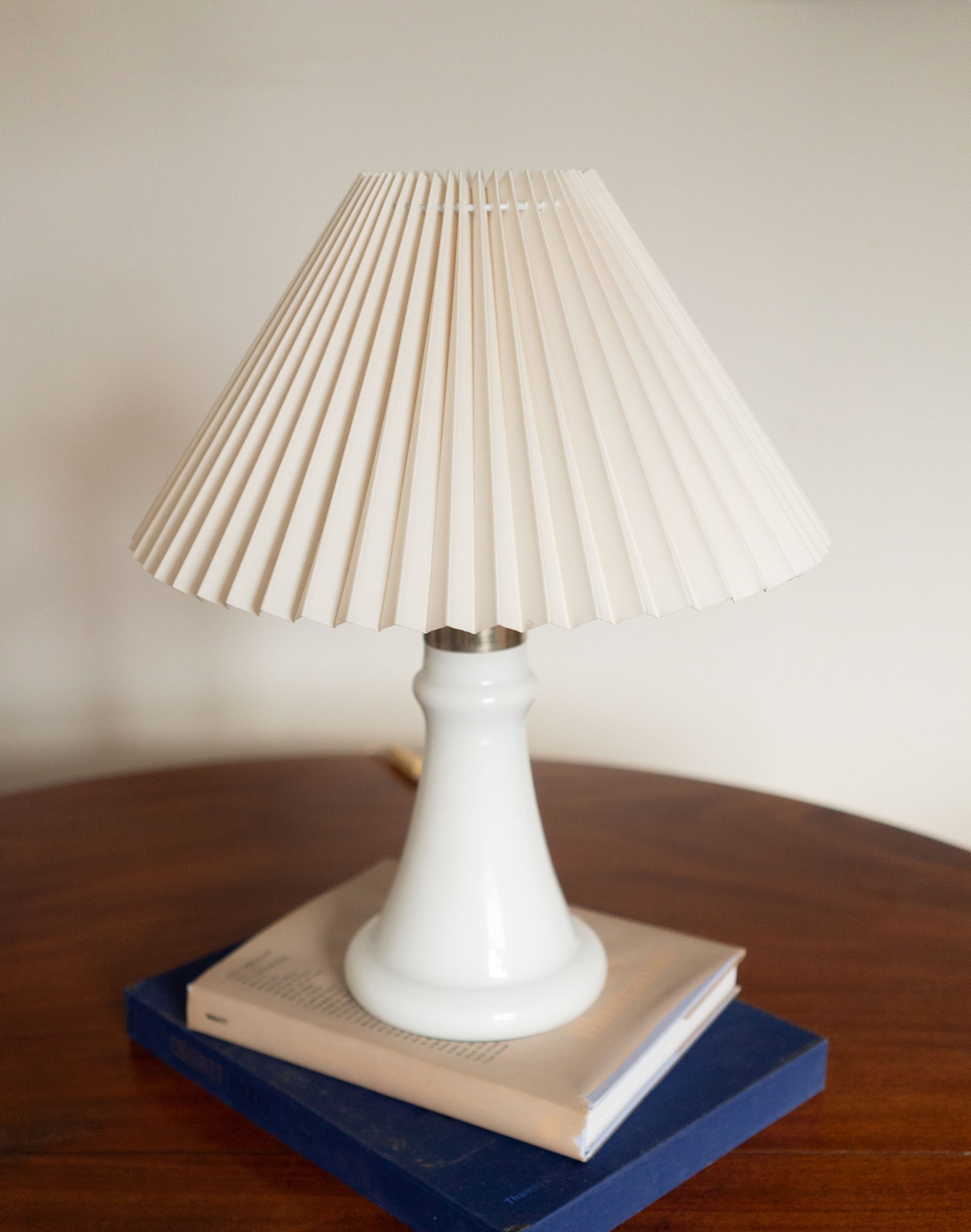 Holmegaard Park Opal Table Lamp, Denmark 1970s