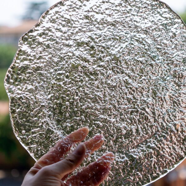 Pukeberg Glass Plate, Sweden 1970s