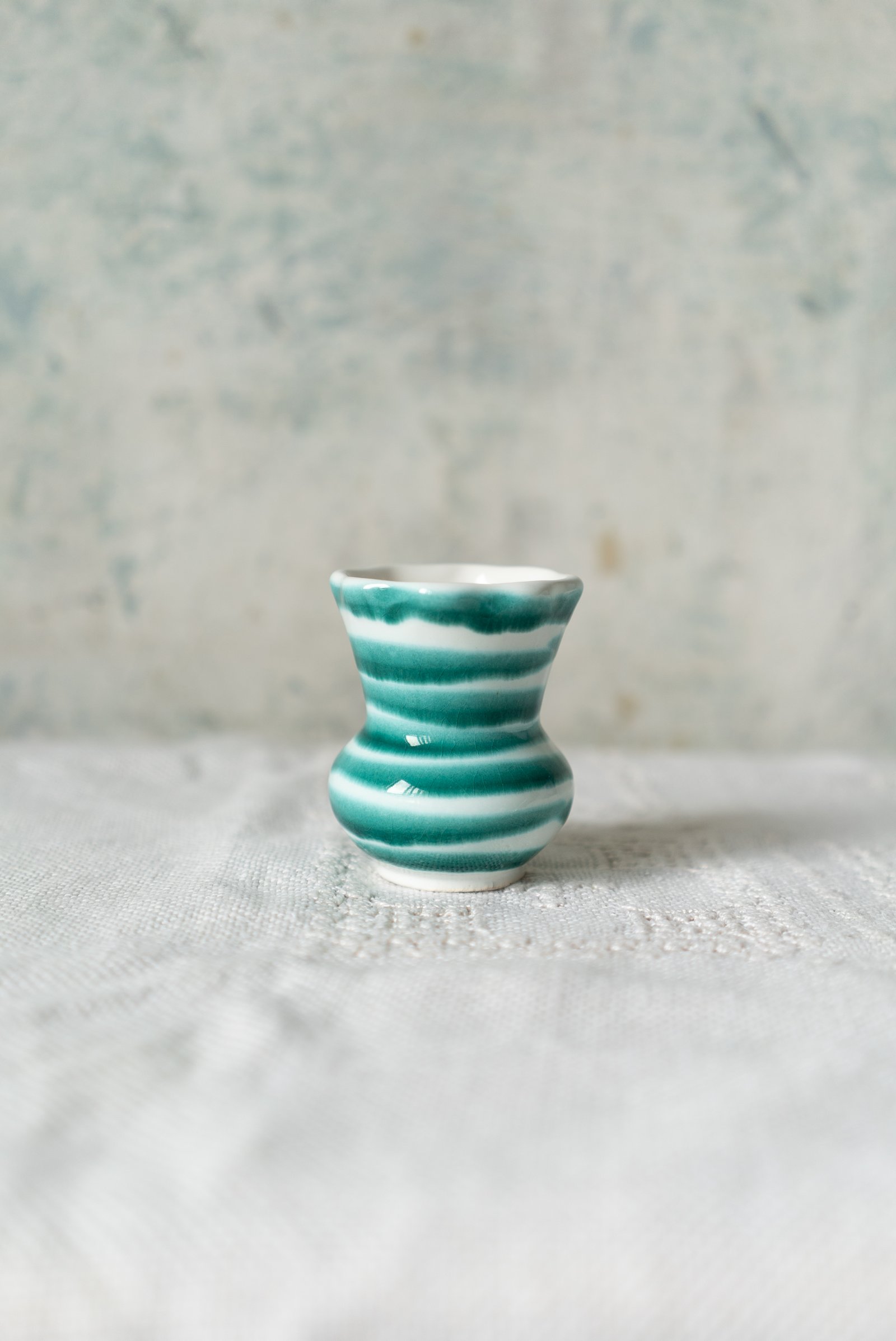 Gmundner Keramik Small Vase, Austria 1980s