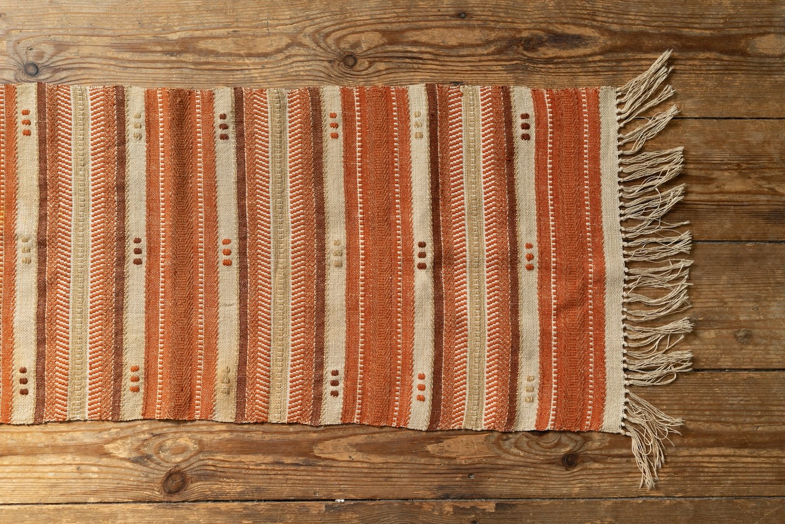 Handwoven Tapestry Rug, Sweden Mid-Century - 画像 (2)
