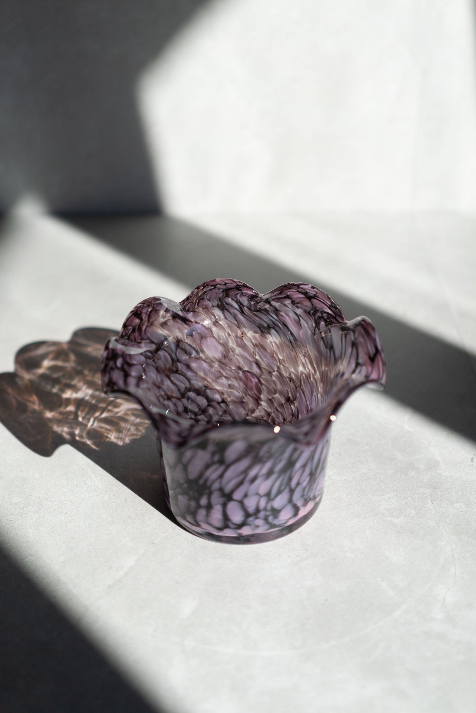 Järvsö Konstglashytta Vase, Sweden 1980s - 画像 (2)