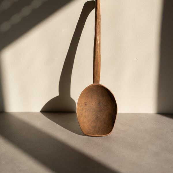 Handmade Wooden Spoon, Sweden 1980s