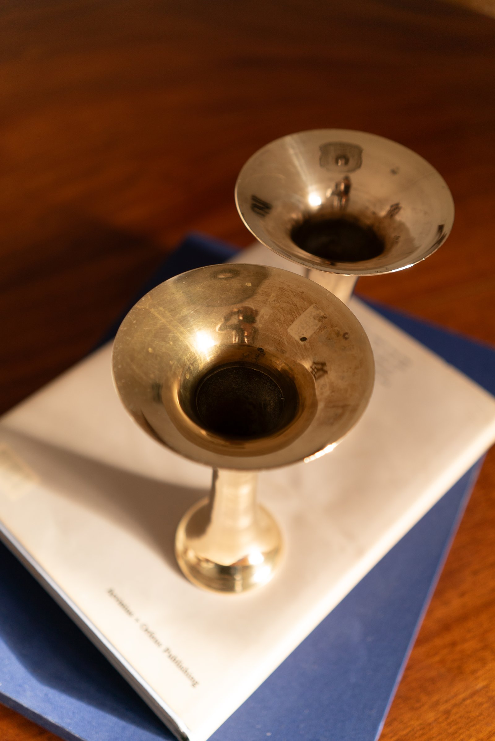Trumpet Candle Holder, Denmark 1950s - 画像 (5)