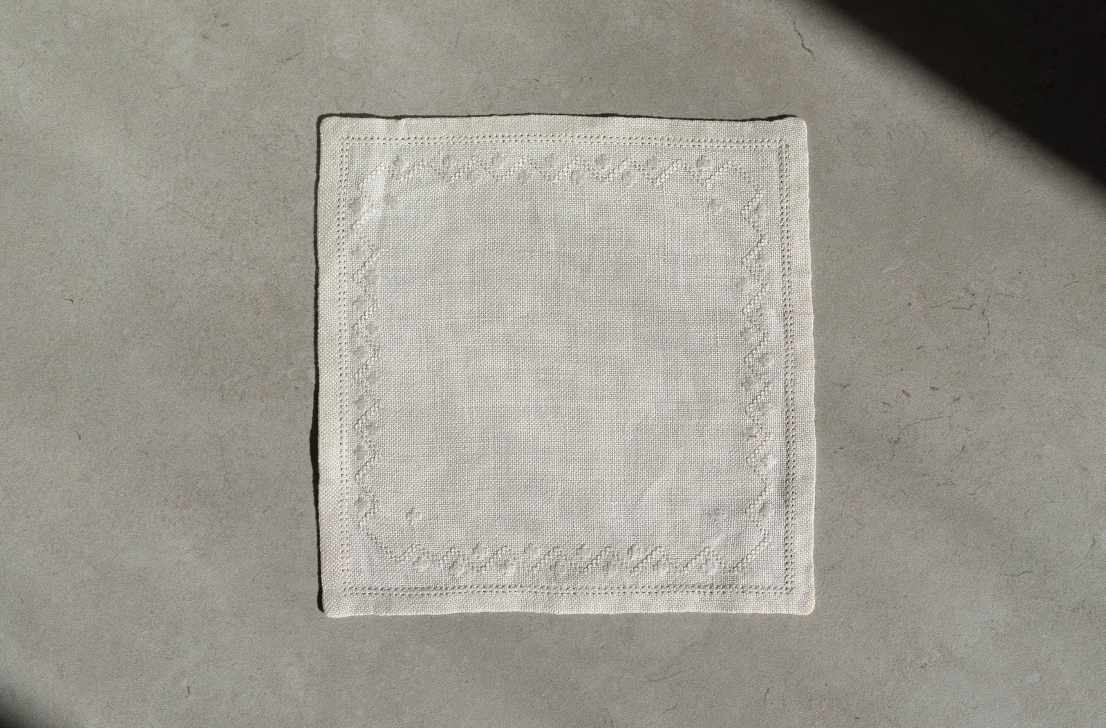 Handmade Tablecloth Set of 2, Sweden 1980s - 画像 (2)