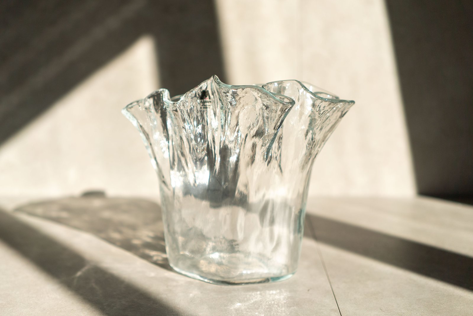 Muurla Glass Vase, Finland 1970s