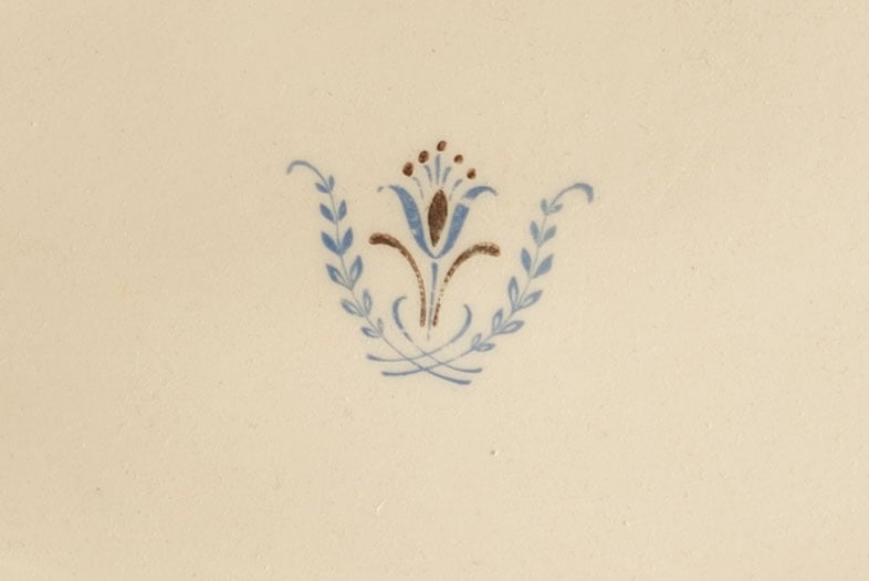 Rörstrand Plate, Sweden 1940s - 画像 (2)