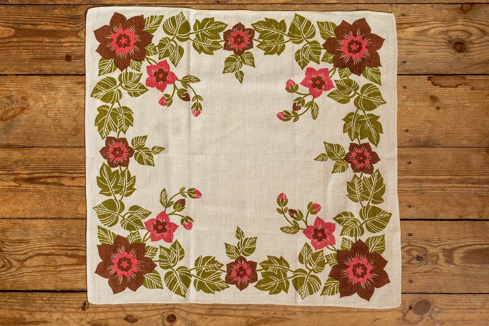 Linen Tablecloth, Sweden 1980s - 画像 (2)