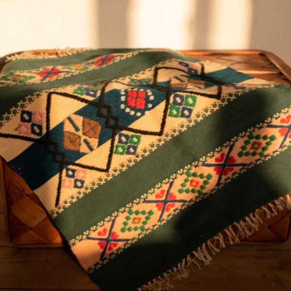 Handwoven Tapestry Rug, Sweden Mid-Century