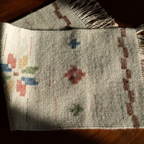 Handwoven Tapestry Rug, Sweden 1980s