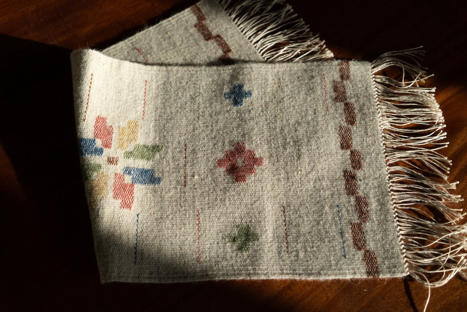 Handwoven Tapestry Rug, Sweden 1980s