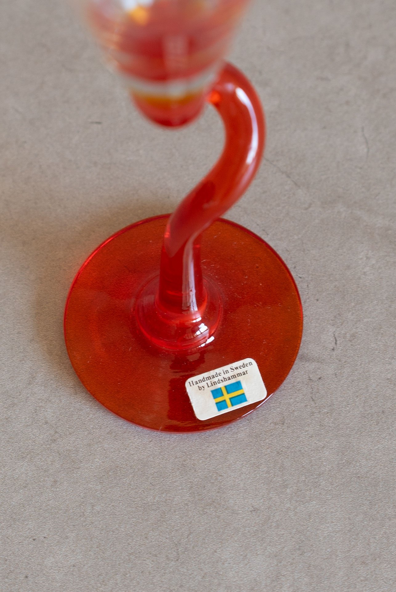 Lindshammar Cocktail Glass, Sweden 1970s - 画像 (2)
