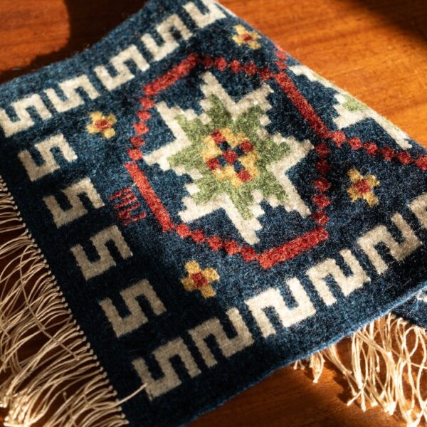 Handwoven Tapestry Rug, Sweden 1970s