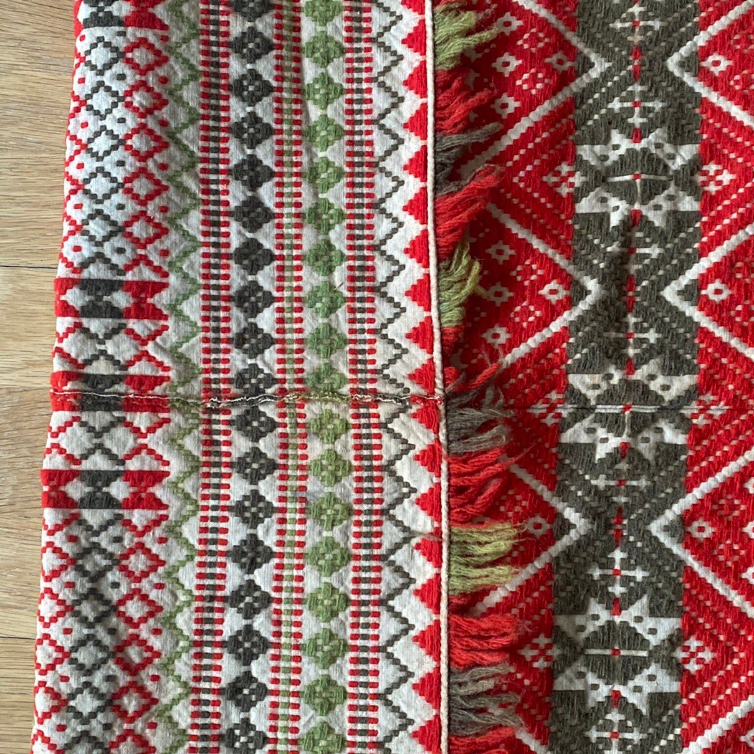 Rug Blanket, Sweden 1900s - 画像 (4)