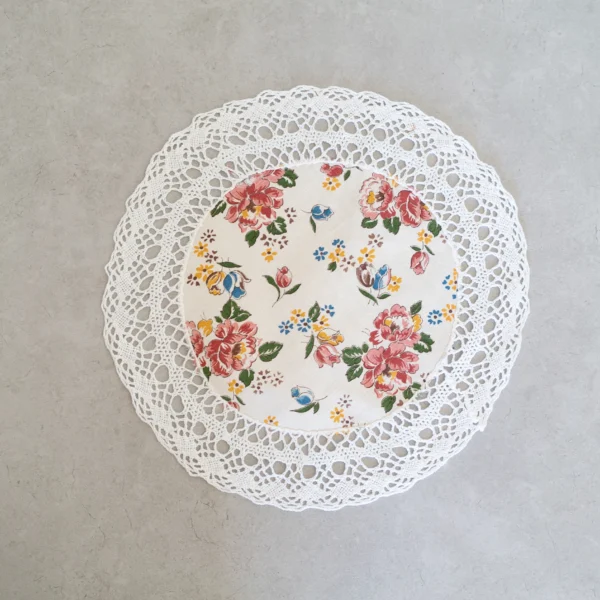 HanScandinavian Swedish Handmade Tablecloth, 1980s