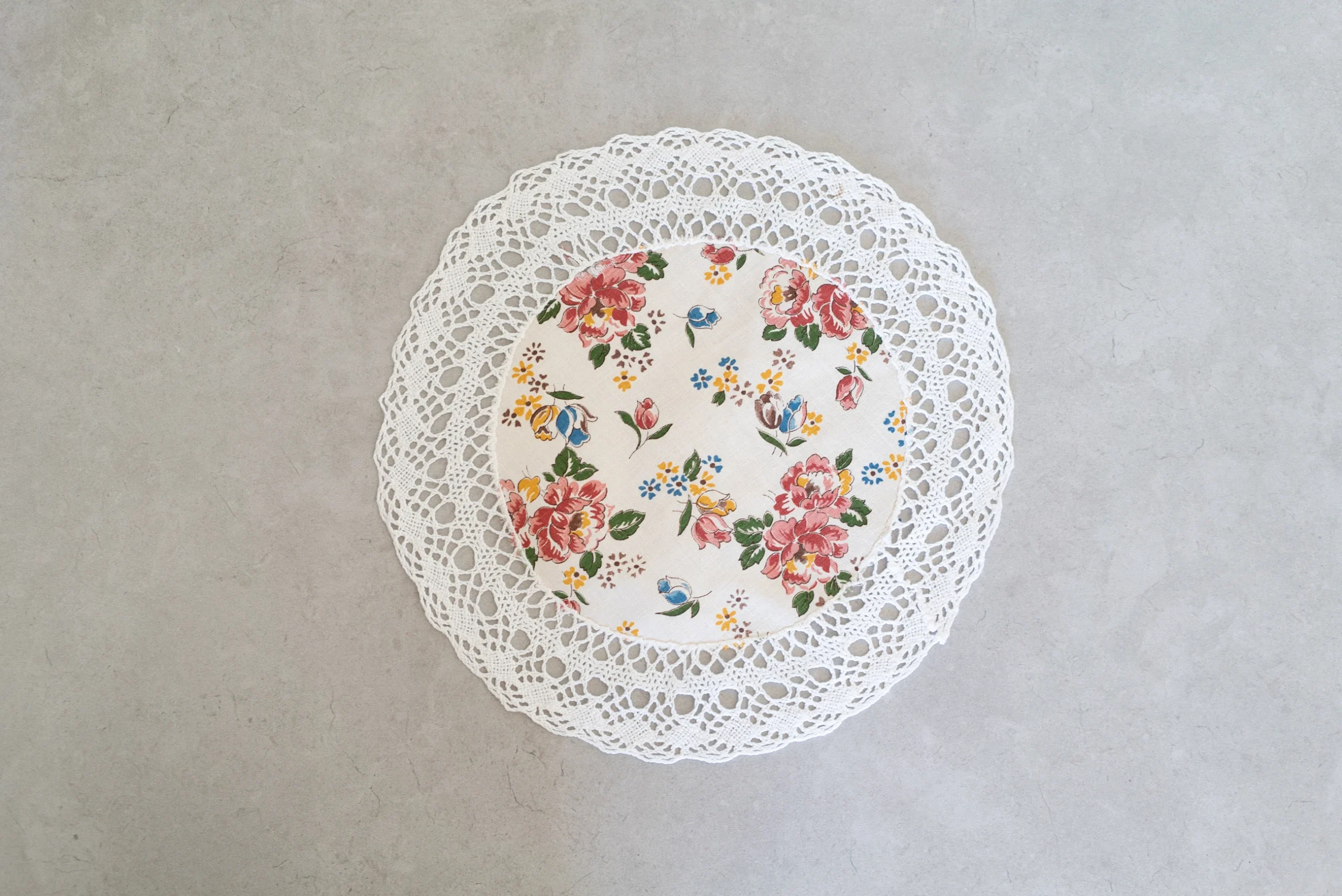 HanScandinavian Swedish Handmade Tablecloth, 1980s