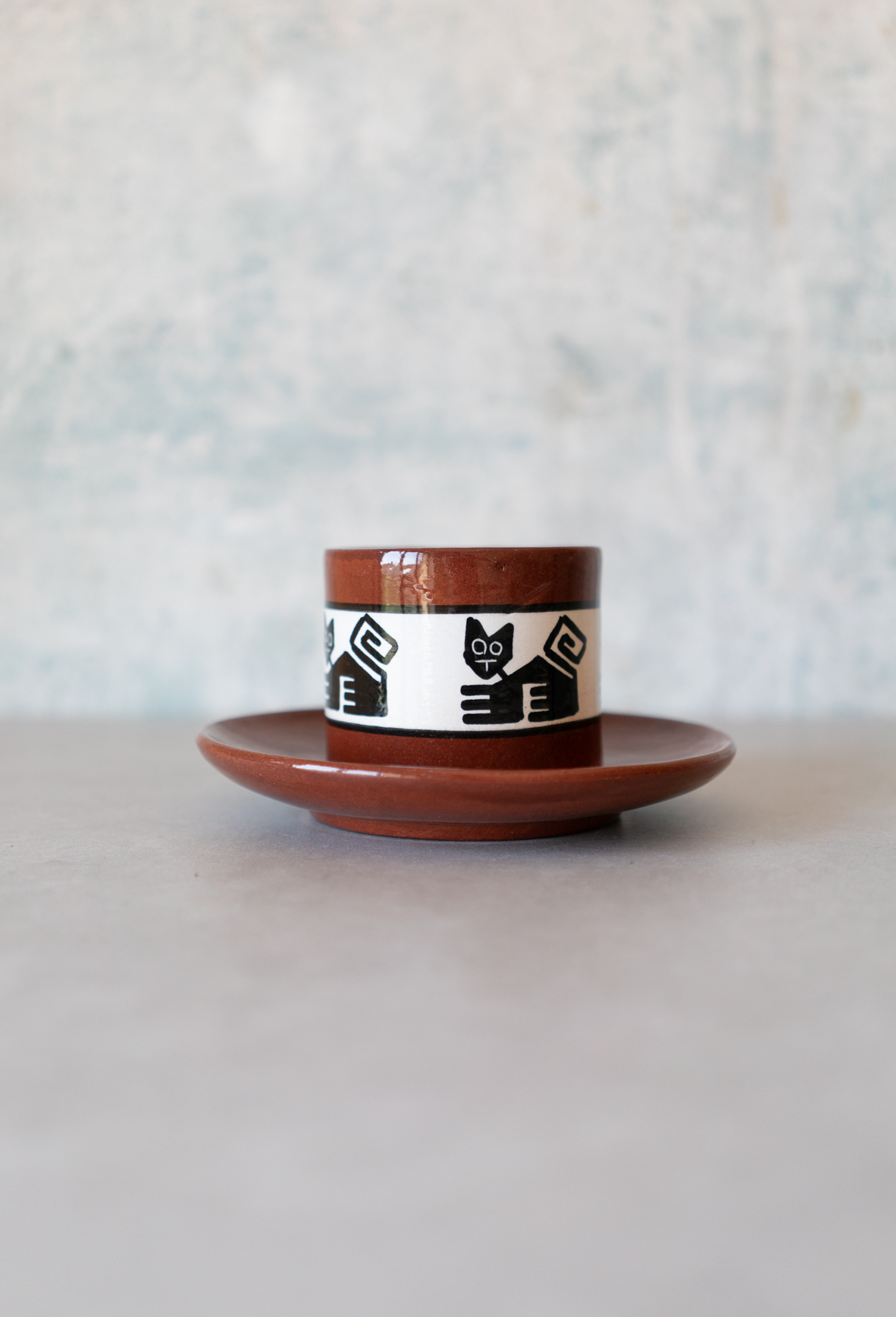 Los Reyes Cup & Saucer, Peru 1980s - 画像 (3)