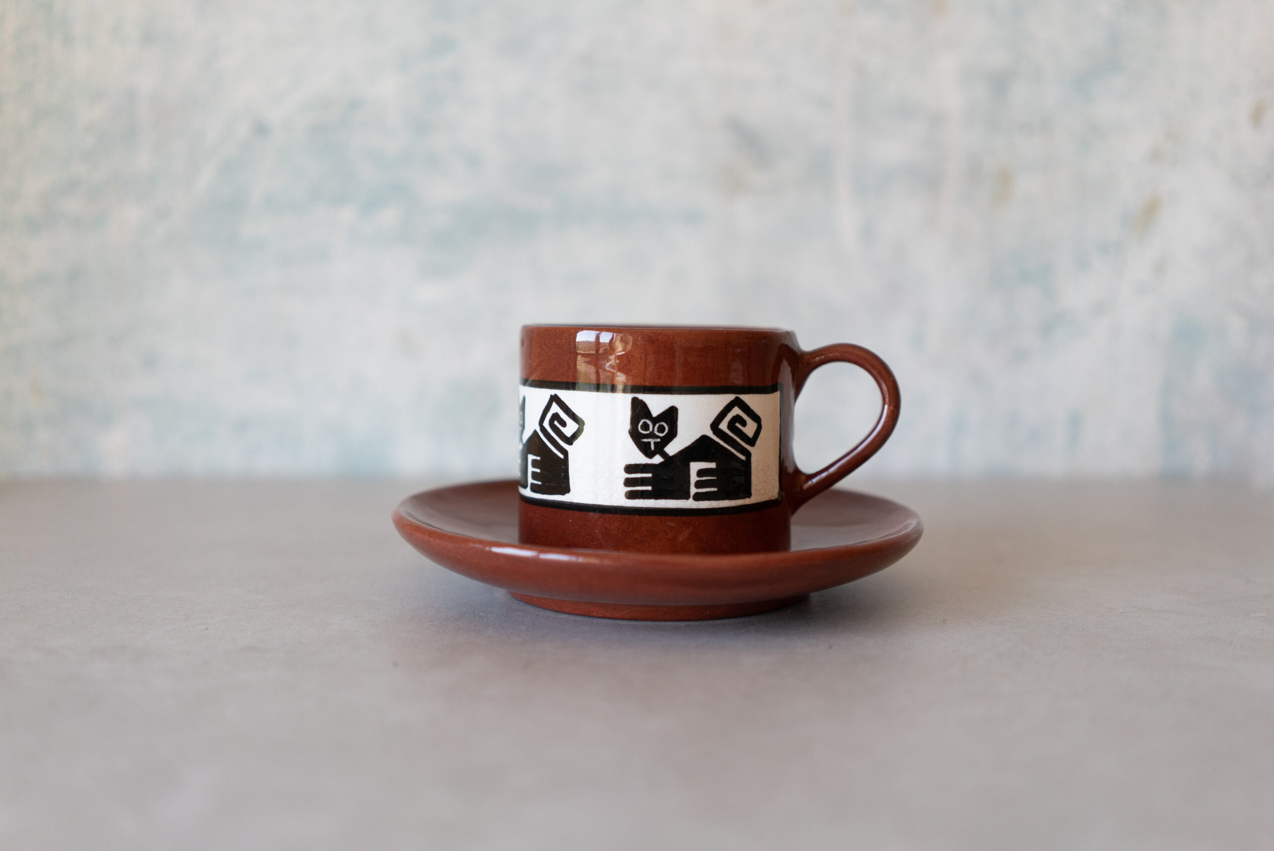 Los Reyes Cup & Saucer, Peru 1980s