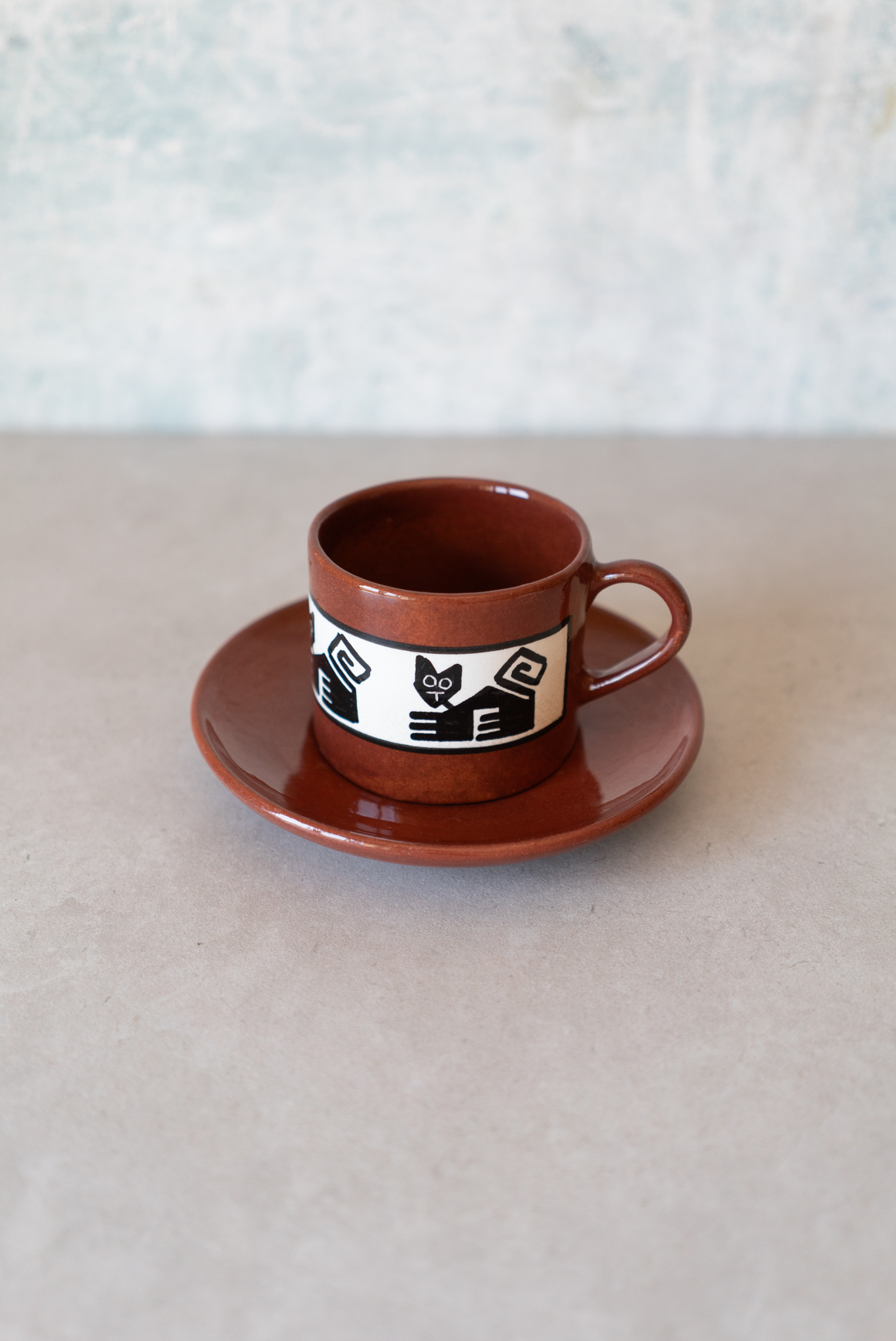 Los Reyes Cup & Saucer, Peru 1980s - 画像 (5)