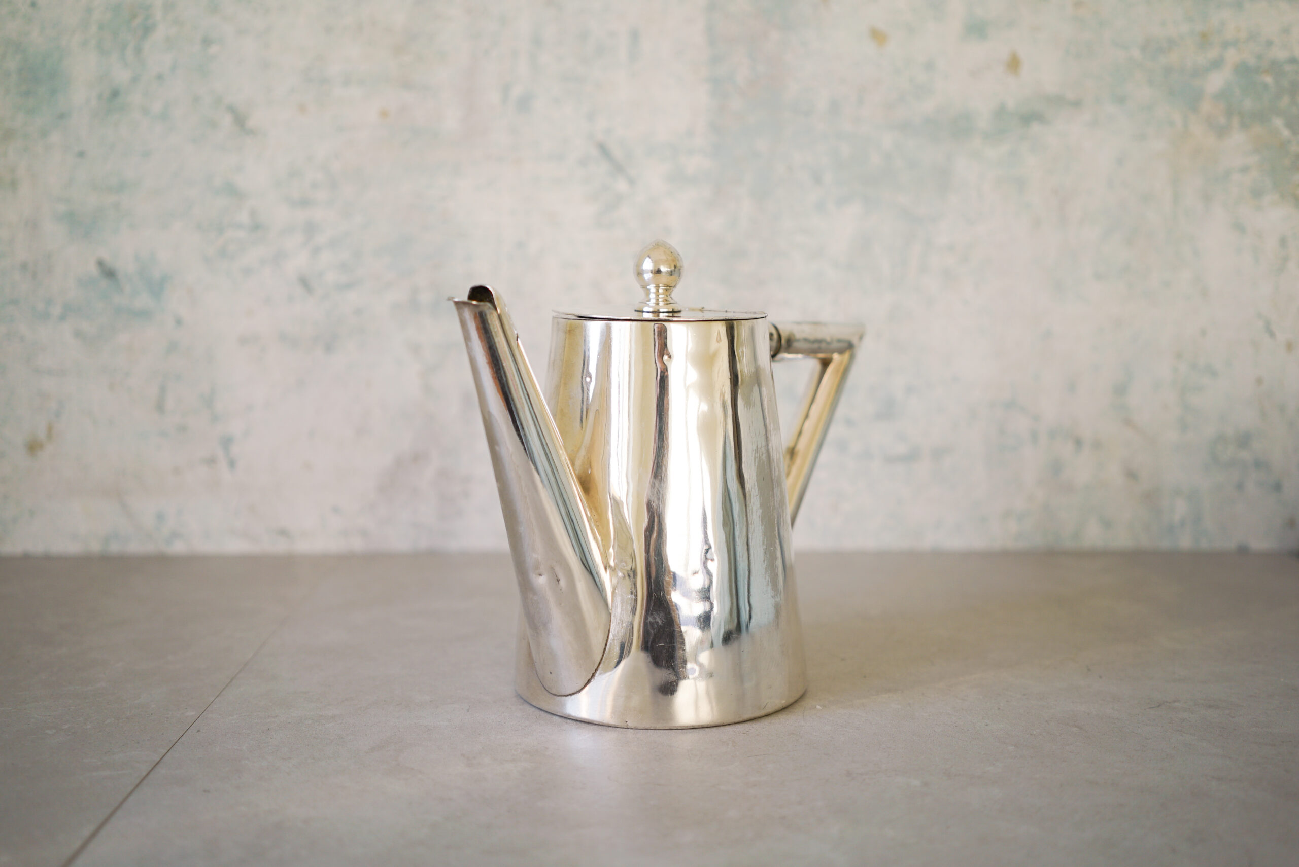 Gio Ponti for Fratelli Calderoni Silver Plated Coffee Pot, Italy 1970s - 画像 (9)