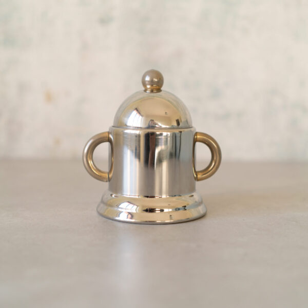 Inoxpran Sugar Bowl, Italy 1980s