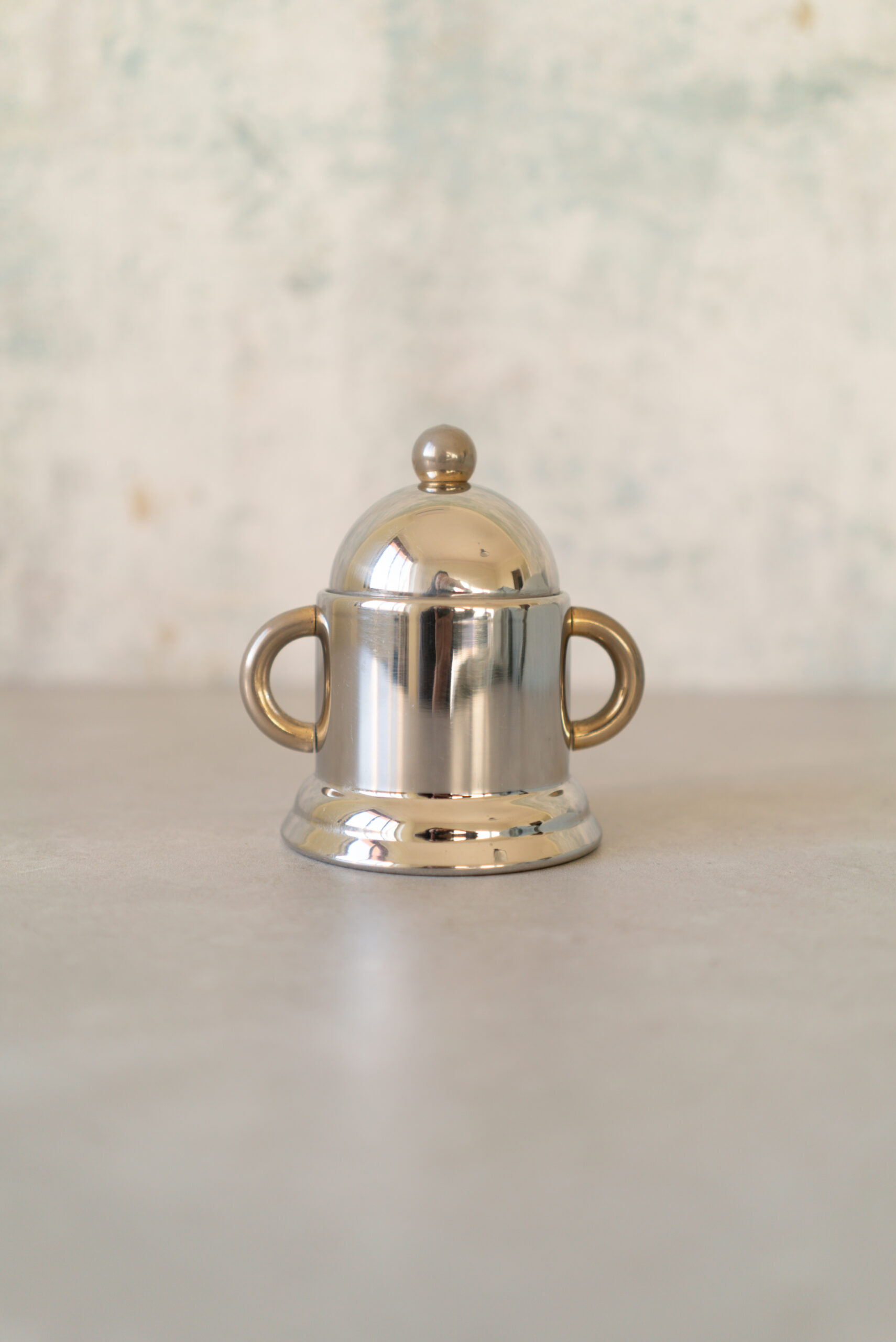 Inoxpran Sugar Bowl, Italy 1980s