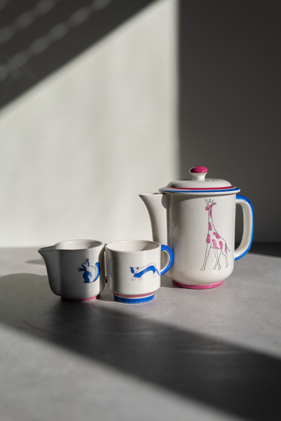 Gustavsberg "Gullebarn" Teapot & Cup, Scandinavian Sweden 1930s - 画像 (11)