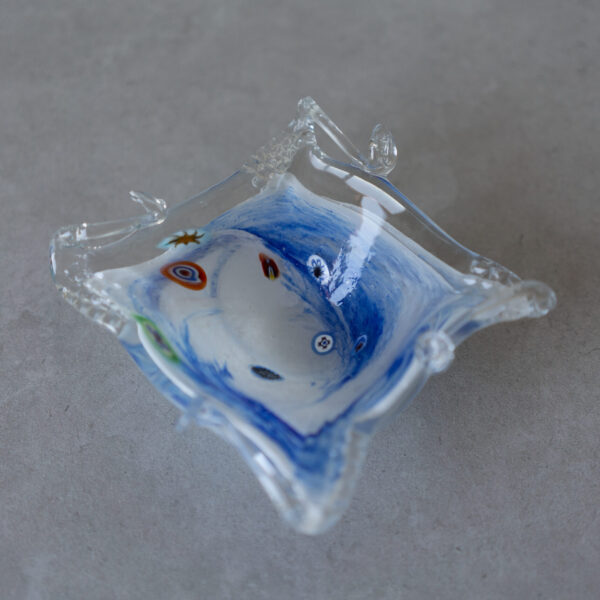 Murano Glass Tray, Italy 1980s