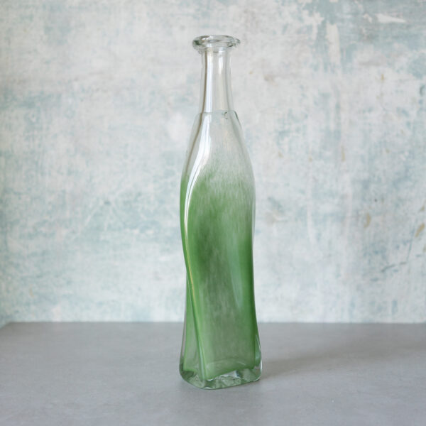 Twisted Glass Vase, Italy 1980s