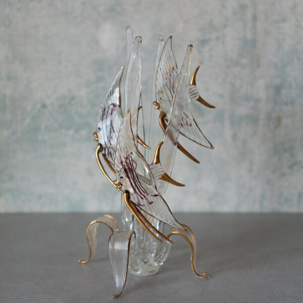 Murano glass glass object, Italy 1970s