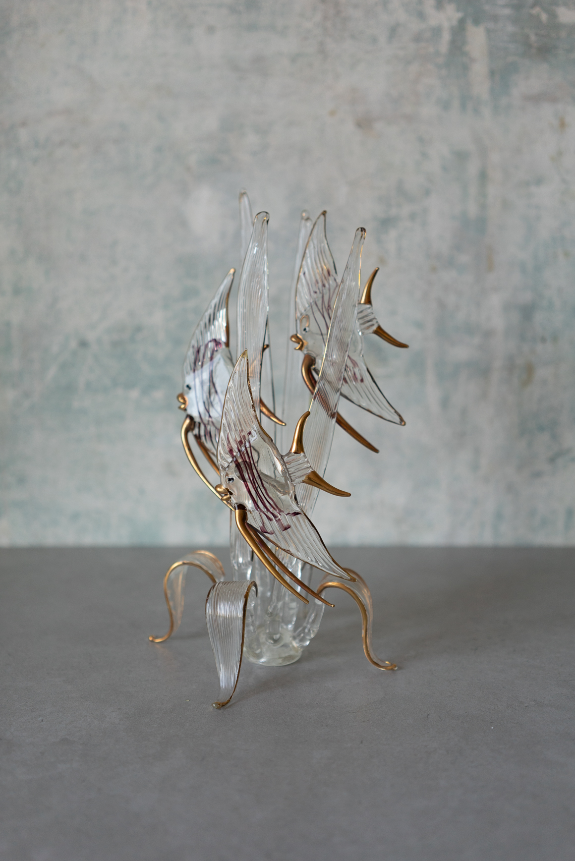 Murano glass glass object, Italy 1970s