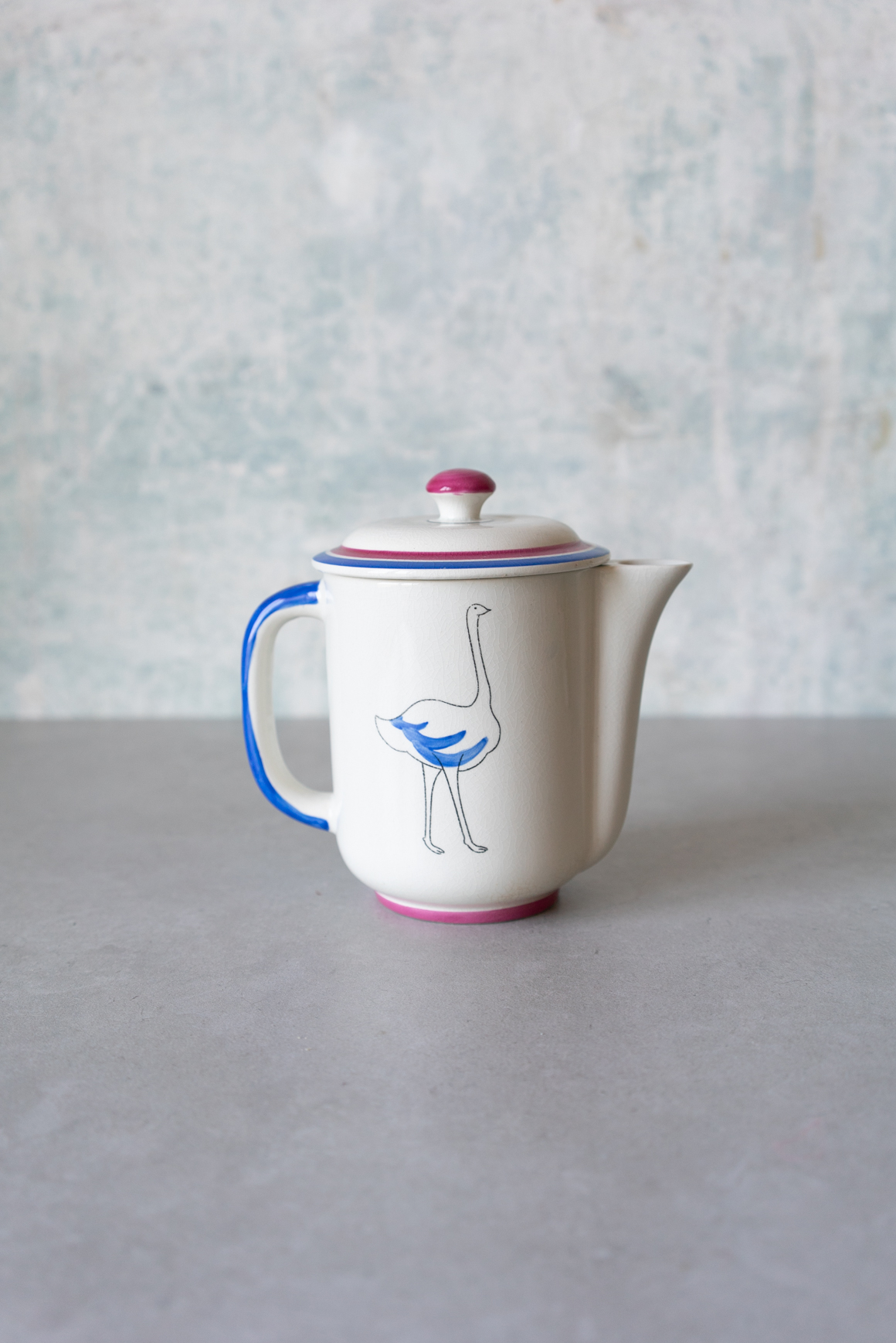 Gustavsberg "Gullebarn" Teapot & Cup, Scandinavian Sweden 1930s - 画像 (5)